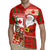 Canadian Christmas Rugby Jersey A Merry Xmas Santa and Funny Moose - Wonder Print Shop