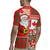 Canadian Christmas Rugby Jersey A Merry Xmas Santa and Funny Moose - Wonder Print Shop