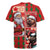 Canadian Christmas Rugby Jersey Santa Hoho Holiday - A Beaver and Moose - Wonder Print Shop