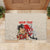 Personalised Japanese Culture Hawaii Style Rubber Doormat Japanese Samurai with Hawaiian Pattern - Wonder Print Shop