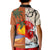 Japanese Culture Hawaii Style Kid Polo Shirt Mauna Kea and Fuji Mountains - Wonder Print Shop