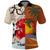 Japanese Culture Hawaii Style Polo Shirt Mauna Kea and Fuji Mountains - Wonder Print Shop