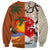 Japanese Culture Hawaii Style Sweatshirt Mauna Kea and Fuji Mountains - Wonder Print Shop