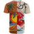 Japanese Culture Hawaii Style T Shirt Mauna Kea and Fuji Mountains - Wonder Print Shop