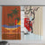 Japanese Culture Hawaii Style Window Curtain Mauna Kea and Fuji Mountains - Wonder Print Shop