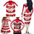 Custom Japan Rugby Family Matching Off The Shoulder Long Sleeve Dress and Hawaiian Shirt Sakura Blossom Go Champion 2024 - Wonder Print Shop