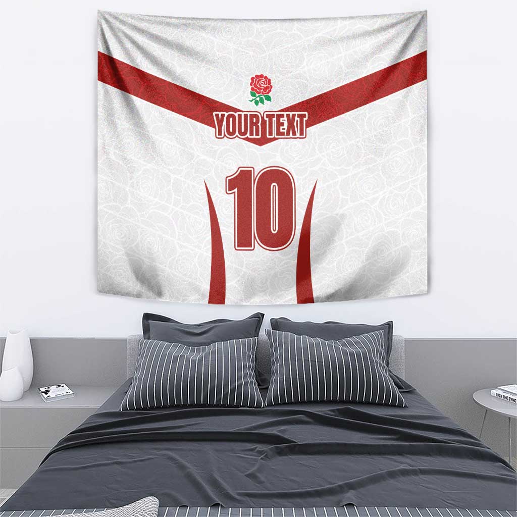 Custom England Rugby-The Red Rose Tapestry Go Champions