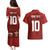 Custom Wales Rugby-The Three Feathers Couples Matching Puletasi and Hawaiian Shirt Go Champions