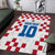 Custom Croatia Football 2024 Go Champion Area Rug - Wonder Print Shop