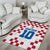 Custom Croatia Football 2024 Go Champion Area Rug - Wonder Print Shop