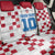 Custom Croatia Football 2024 Go Champion Back Car Seat Cover - Wonder Print Shop