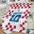 Custom Croatia Football 2024 Go Champion Blanket