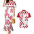 Custom Croatia Football 2024 Go Champion Couples Matching Mermaid Dress and Hawaiian Shirt