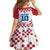 Custom Croatia Football 2024 Go Champion Family Matching Long Sleeve Bodycon Dress and Hawaiian Shirt