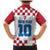 Custom Croatia Football 2024 Go Champion Family Matching Mermaid Dress and Hawaiian Shirt