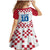 Custom Croatia Football 2024 Go Champion Family Matching Mermaid Dress and Hawaiian Shirt