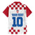 Custom Croatia Football 2024 Go Champion Family Matching Mermaid Dress and Hawaiian Shirt