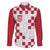 Custom Croatia Football 2024 Go Champion Family Matching Puletasi and Hawaiian Shirt