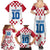 Custom Croatia Football 2024 Go Champion Family Matching Summer Maxi Dress and Hawaiian Shirt