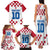 Custom Croatia Football 2024 Go Champion Family Matching Tank Maxi Dress and Hawaiian Shirt