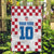 Custom Croatia Football 2024 Go Champion Garden Flag - Wonder Print Shop