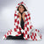 Custom Croatia Football 2024 Go Champion Hooded Blanket