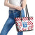 Custom Croatia Football 2024 Go Champion Leather Tote Bag - Wonder Print Shop