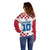 Custom Croatia Football 2024 Go Champion Off Shoulder Sweater - Wonder Print Shop