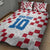 Custom Croatia Football 2024 Go Champion Quilt Bed Set