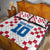 Custom Croatia Football 2024 Go Champion Quilt Bed Set