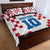 Custom Croatia Football 2024 Go Champion Quilt Bed Set