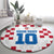 Custom Croatia Football 2024 Go Champion Round Carpet