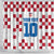 Custom Croatia Football 2024 Go Champion Shower Curtain