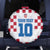 Custom Croatia Football 2024 Go Champion Spare Tire Cover