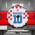 Custom Croatia Football 2024 Go Champion Spare Tire Cover