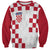 Custom Croatia Football 2024 Go Champion Sweatshirt - Wonder Print Shop