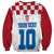 Custom Croatia Football 2024 Go Champion Sweatshirt - Wonder Print Shop