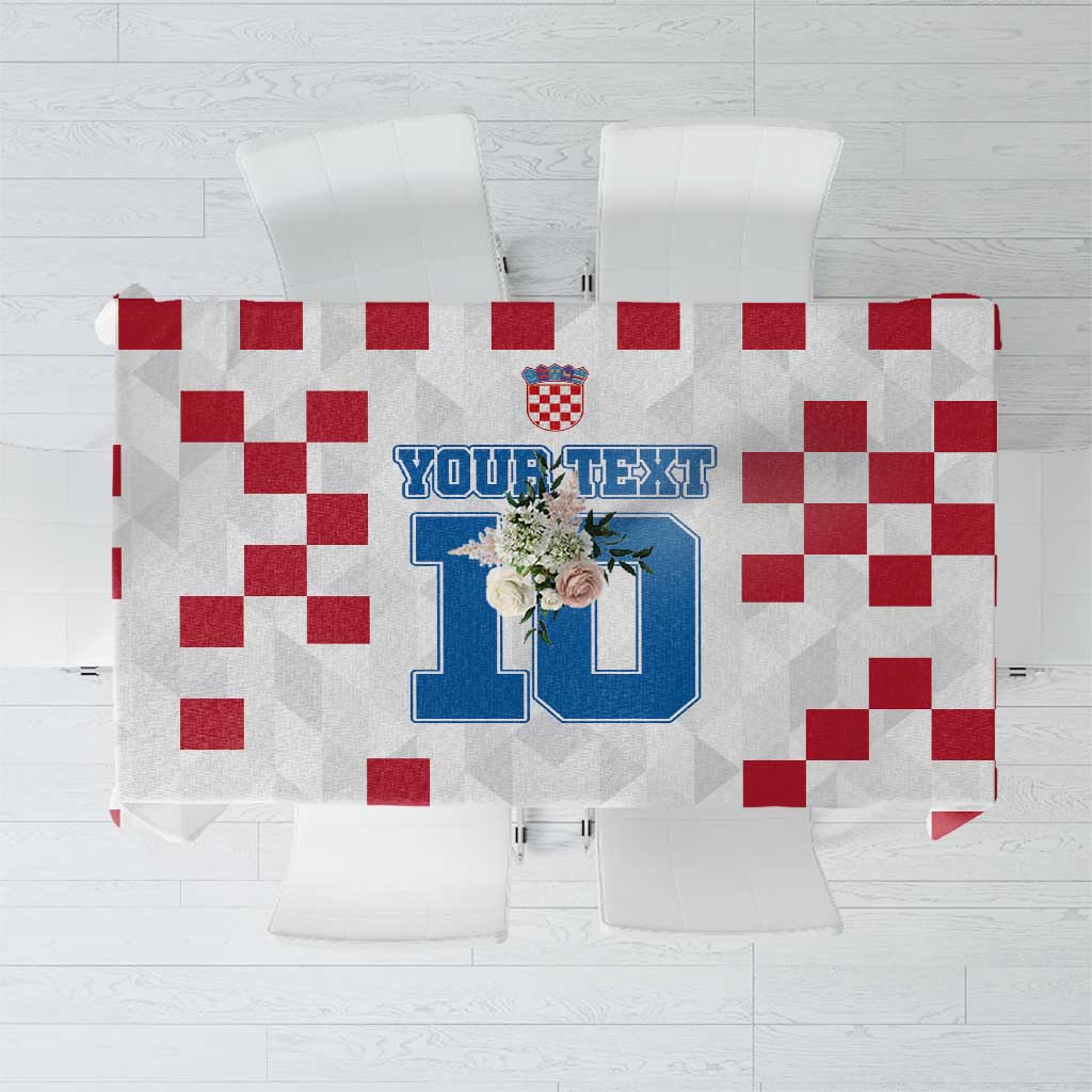 Custom Croatia Football 2024 Go Champion Tablecloth