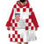 Custom Croatia Football 2024 Go Champion Wearable Blanket Hoodie