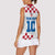 Custom Croatia Football 2024 Go Champion Women Sleeveless Polo Shirt