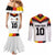 Custom Germany Football 2024 Go Champion Couples Matching Mermaid Dress and Long Sleeve Button Shirt Design 90s Style Home Color LT03