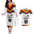 Custom Germany Football 2024 Go Champion Couples Matching Off The Shoulder Long Sleeve Dress and Hawaiian Shirt Design 90s Style Home Color - Wonder Print Shop