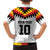 Custom Germany Football 2024 Go Champion Family Matching Long Sleeve Bodycon Dress and Hawaiian Shirt Design 90s Style Home Color - Wonder Print Shop