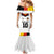 Custom Germany Football 2024 Go Champion Family Matching Mermaid Dress and Hawaiian Shirt Design 90s Style Home Color - Wonder Print Shop