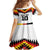 Custom Germany Football 2024 Go Champion Family Matching Off The Shoulder Long Sleeve Dress and Hawaiian Shirt Design 90s Style Home Color - Wonder Print Shop