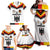 Custom Germany Football 2024 Go Champion Family Matching Off Shoulder Maxi Dress and Hawaiian Shirt Design 90s Style Home Color - Wonder Print Shop