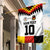 Custom Germany Football 2024 Go Champion Garden Flag Design 90s Style Home Color - Wonder Print Shop