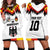 Custom Germany Football 2024 Go Champion Hoodie Dress Design 90s Style Home Color LT03