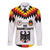 Custom Germany Football 2024 Go Champion Long Sleeve Button Shirt Design 90s Style Home Color LT03