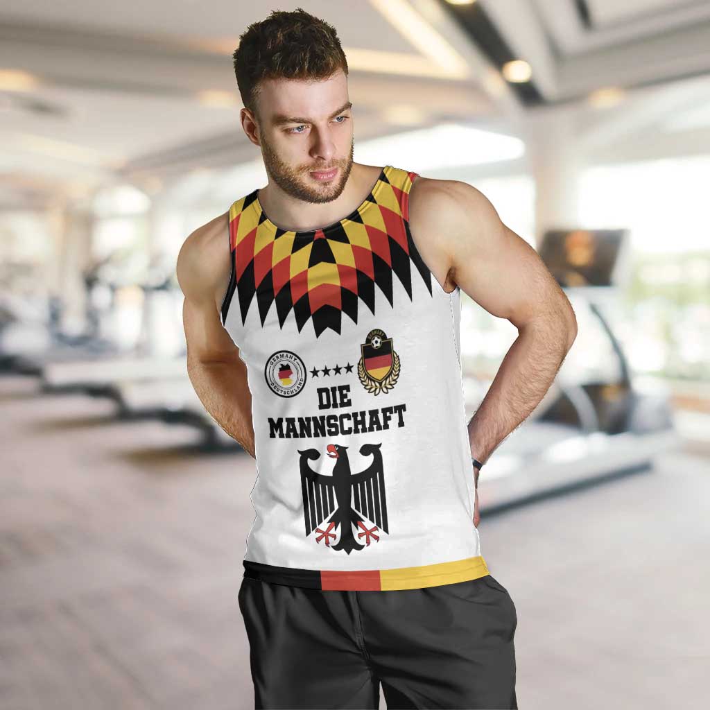 Custom Germany Football 2024 Go Champion Men Tank Top Design 90s Style Home Color LT03